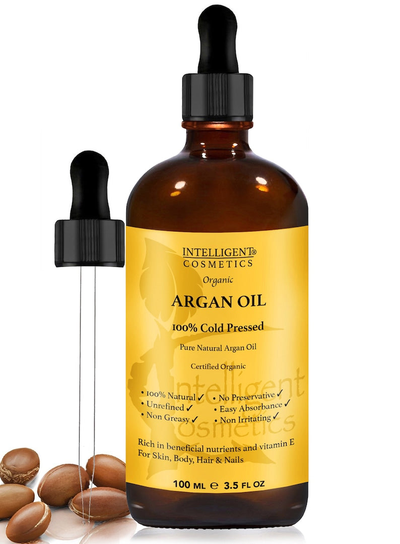 Pure Moroccan Argan Oil for Skin, Hair, Nails