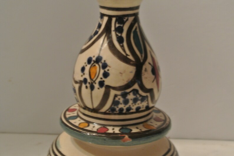 Handmade Safi Moroccan Candle Holder