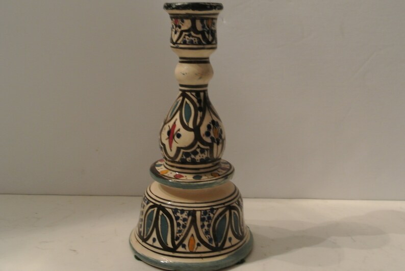 Handmade Safi Moroccan Candle Holder