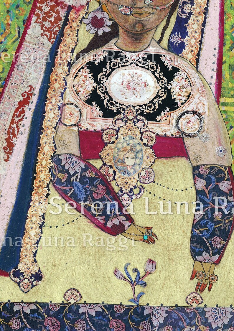 Berber Princess: Feminine Beauty in Indian Art