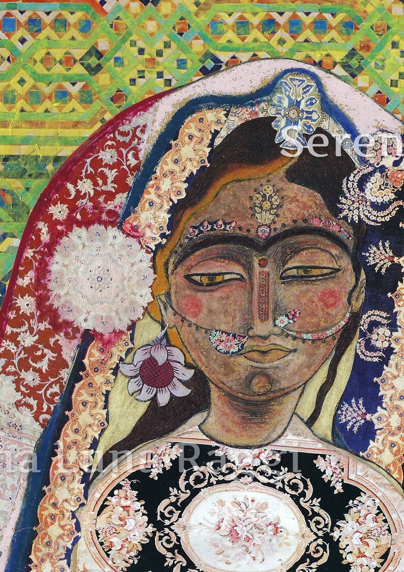 Berber Princess: Feminine Beauty in Indian Art