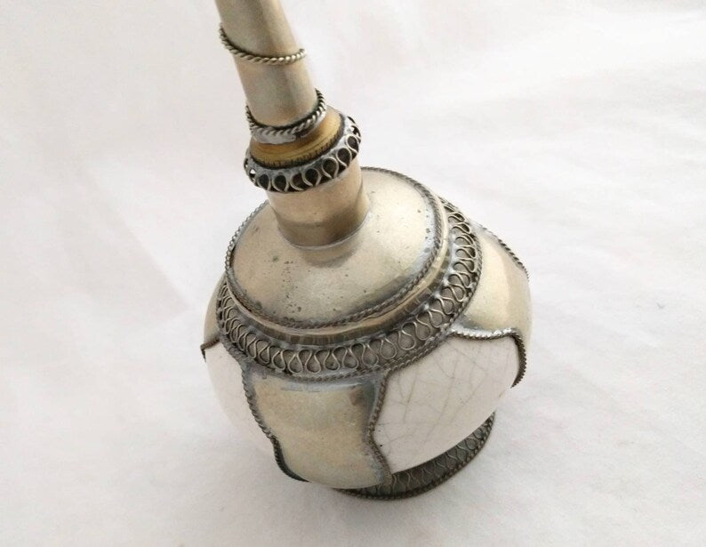 Rare Vintage Rosewater Sprinkler - Embellished with Gulabpash