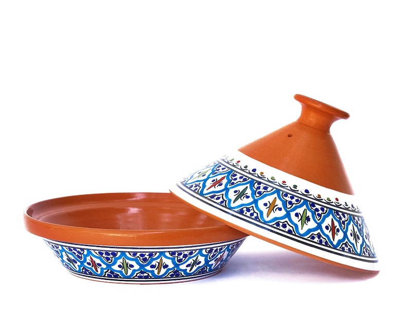 Supreme Turquoise Non-Stick Tagine Pot