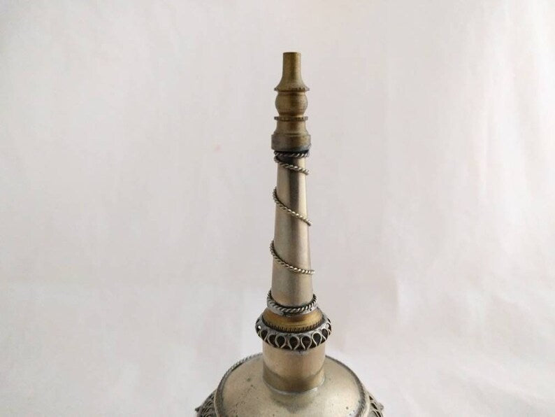 Rare Vintage Rosewater Sprinkler - Embellished with Gulabpash