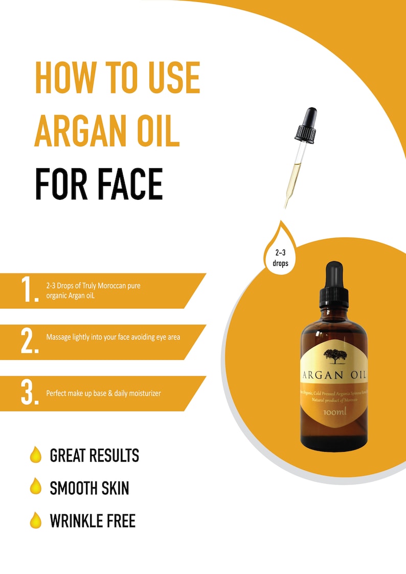 100% Pure Argan Oil, 100ml