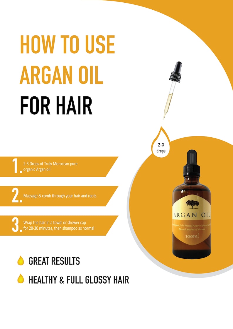 100% Pure Argan Oil, 100ml