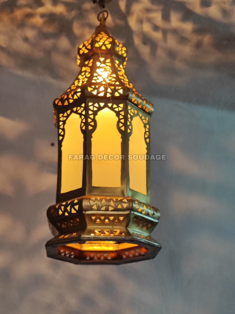 Moroccan Ceiling Light Fixture | Traditional Moroccan Lighting