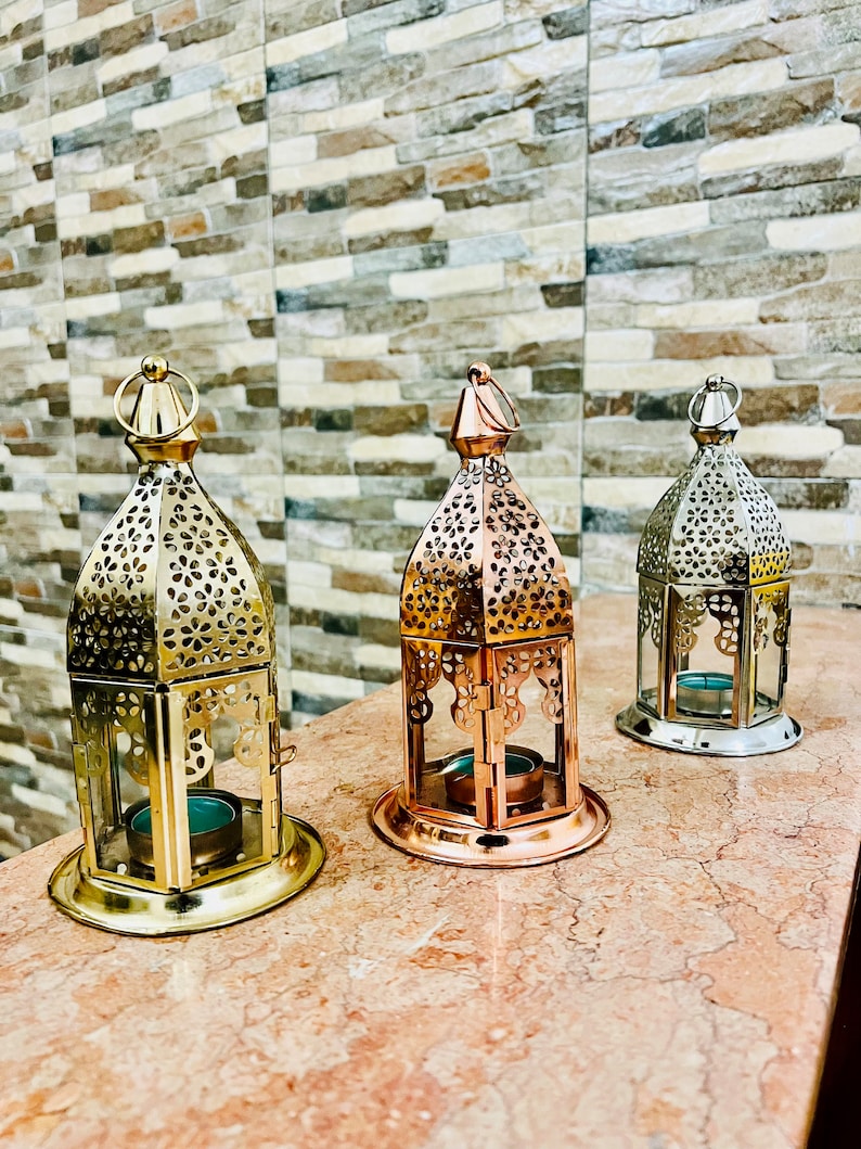 Enchanting Moroccan Lantern Trio for Serene Ambiance