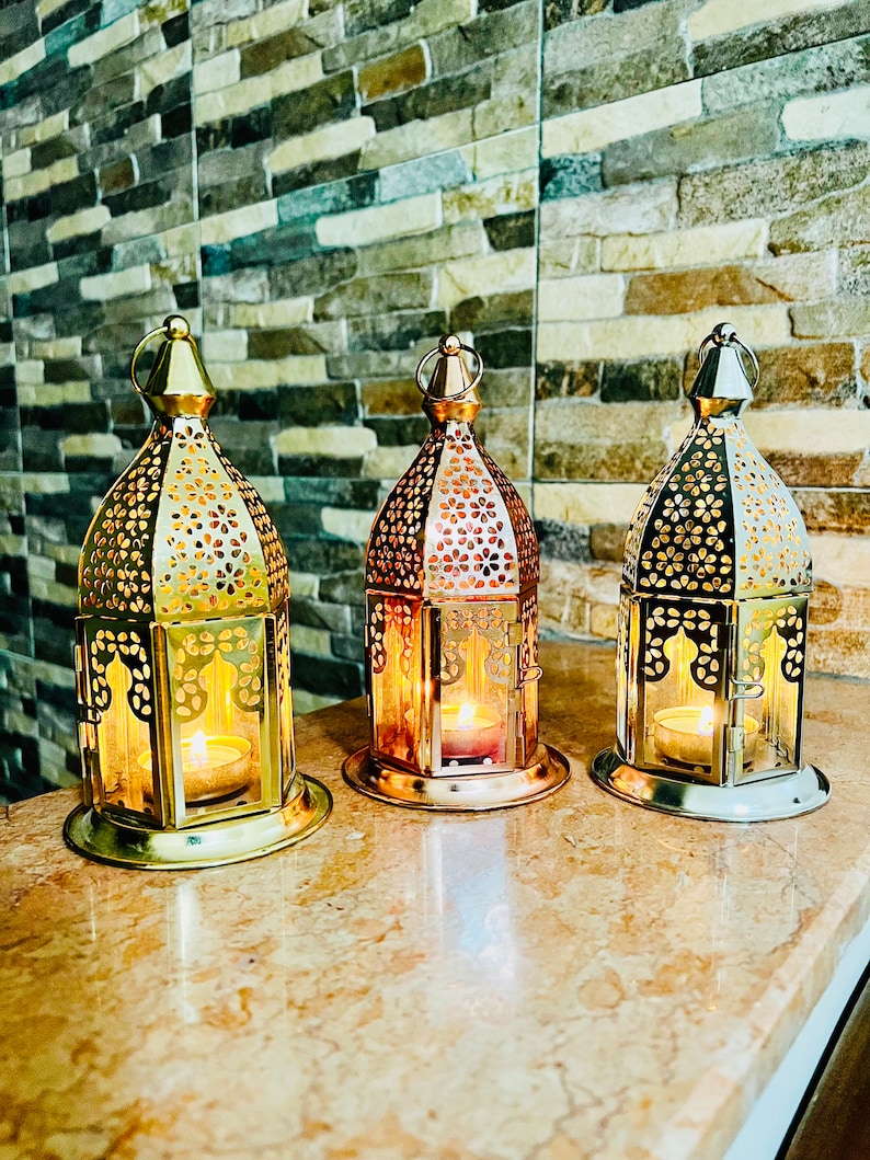 Enchanting Moroccan Lantern Trio for Serene Ambiance