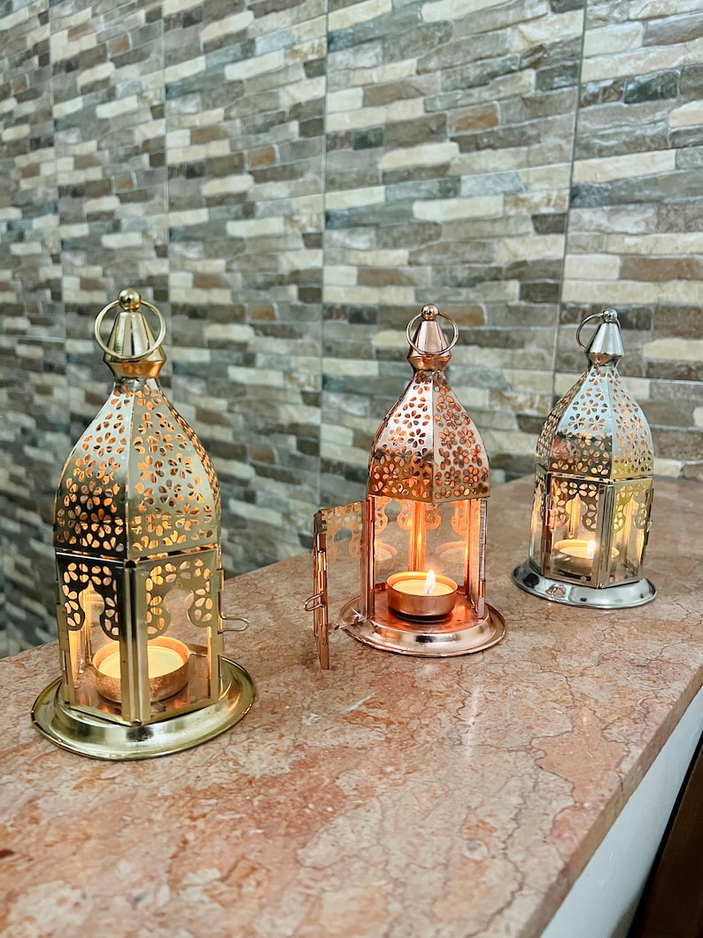 Enchanting Moroccan Lantern Trio for Serene Ambiance