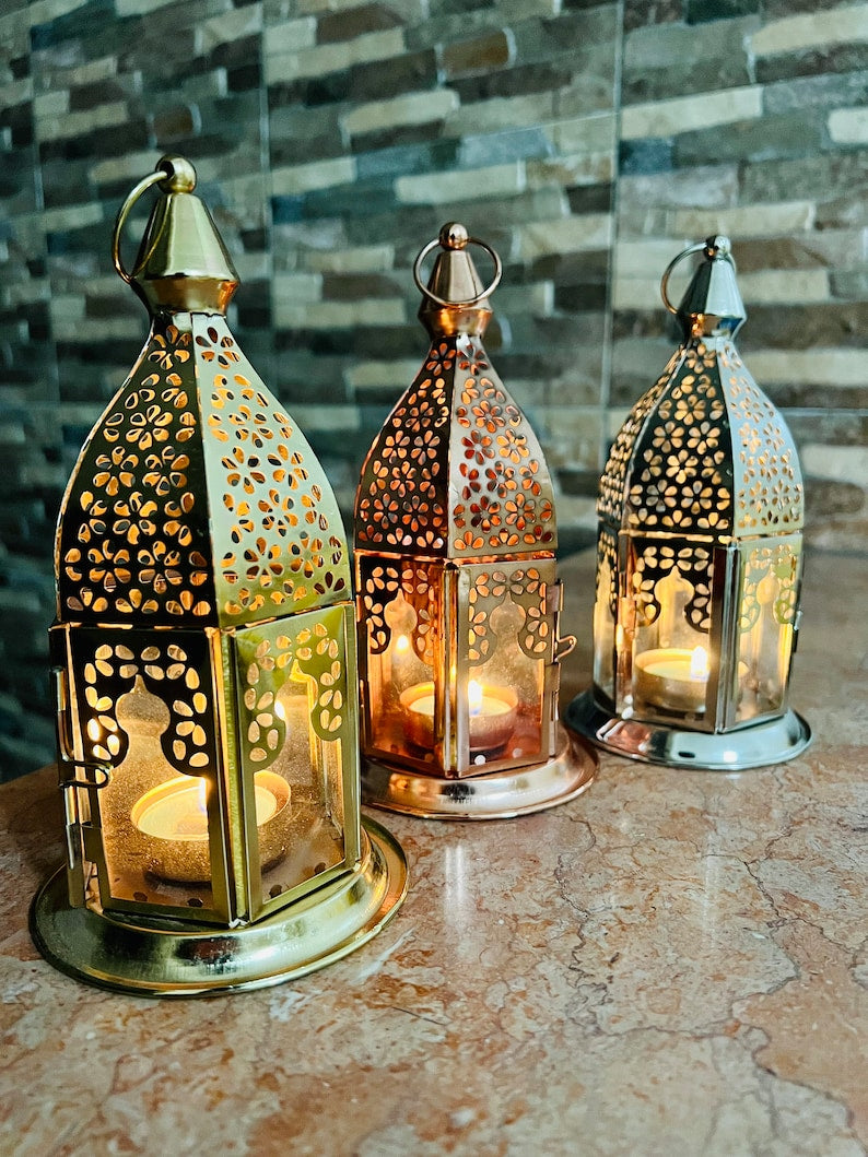 Enchanting Moroccan Lantern Trio for Serene Ambiance