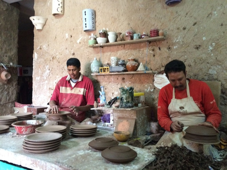 Authentic Moroccan Ceramic Tagine