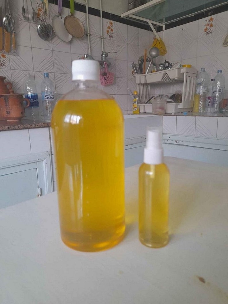 Pure Moroccan Argan Oil 1L: Cold-Pressed & Unrefined Organic Carrier Oil