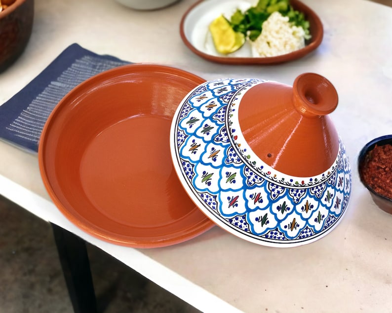 Supreme Turquoise Non-Stick Tagine Pot