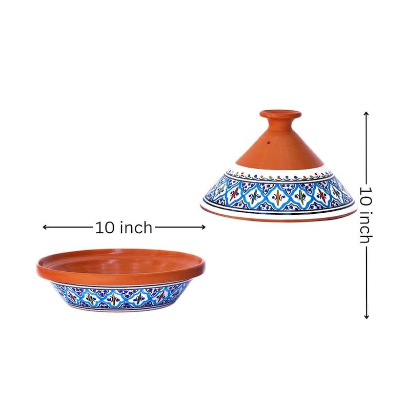 Supreme Turquoise Non-Stick Tagine Pot