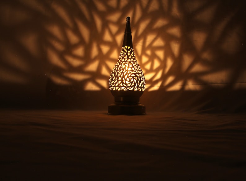 Handcrafted Moroccan Table Lamps: Illuminate Your Home with Art Deco Charm